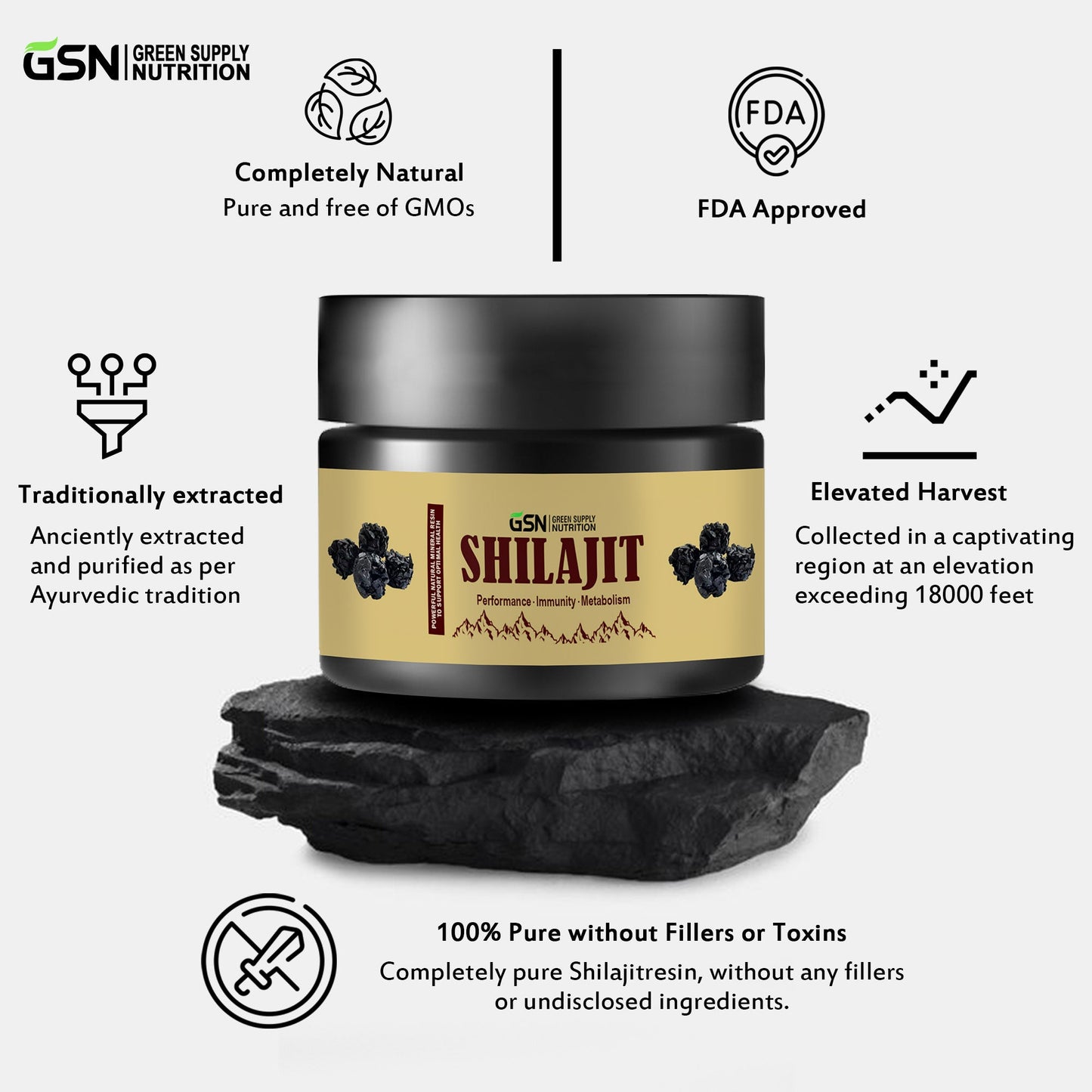 Shilajit Essential Extract-  BUY 2 GET 1 FREE